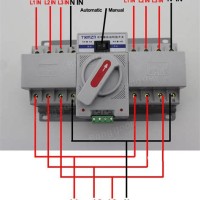 Automatic Transfer Switch Wiring Schematic