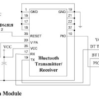 Bluetooth Module Schematic Diagram