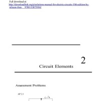 Electric Circuits 8211 Instructor 8217 S Solutions Manual 10th