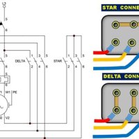 Manual Star Delta Starter Circuit Diagram