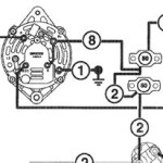 how to wire a volvo penta alternator
